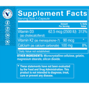 D3 2500 IU &amp; K2 (60 Capsulas)