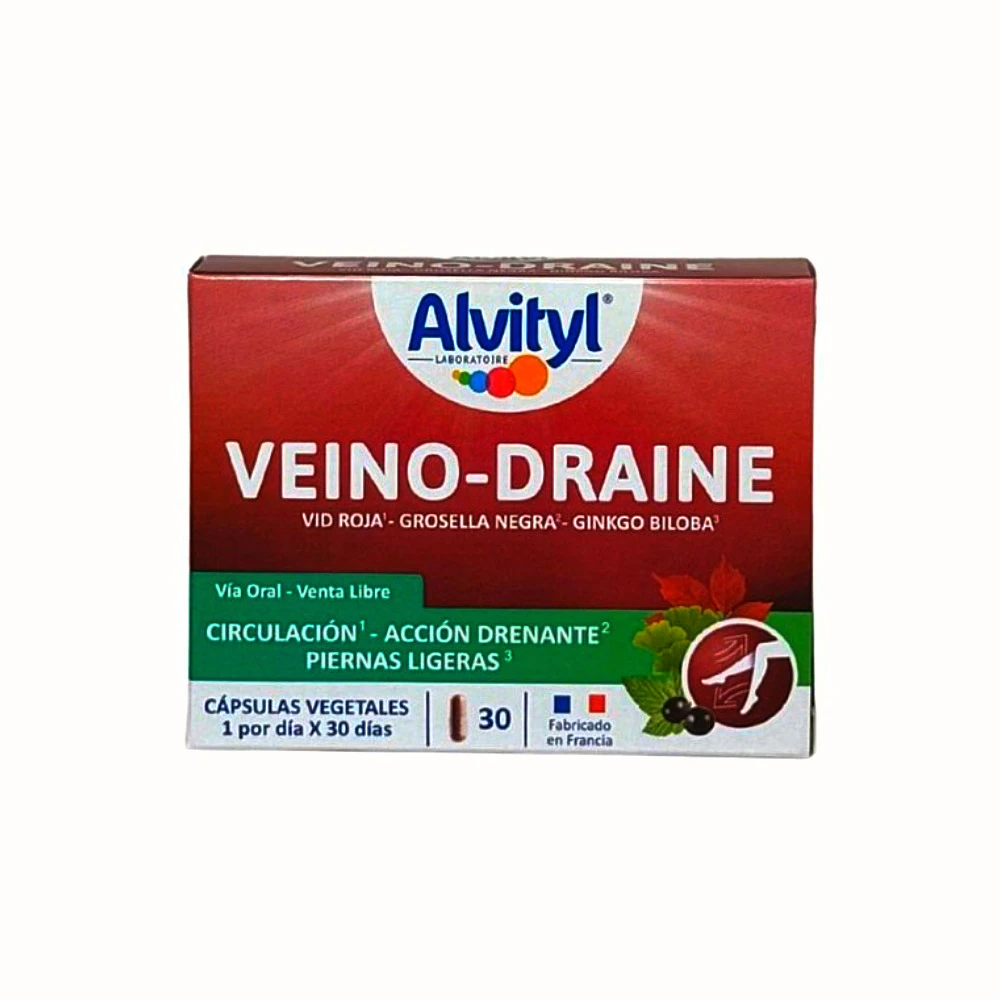 Alvityl Veino-Draine (30 Cápsulas)