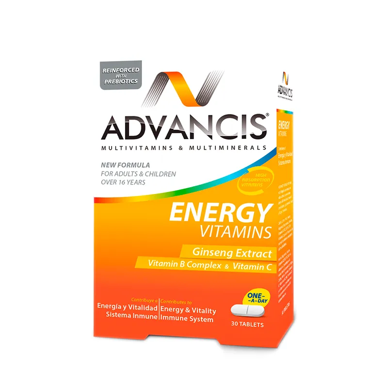 Advancis Energy Vitamins (30 Tabletas)