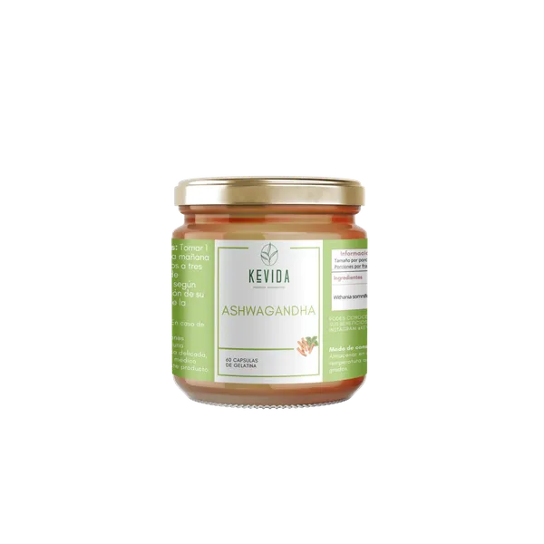 Extracto Puro de Ashwagandha (60 Cápsulas) 