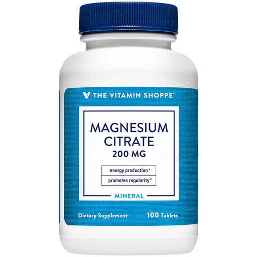 Citrato de Magnesio 200 mg (100 Tabletas)