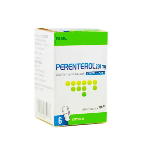 Perenterol - Saccharomyces Boulardii 250 mg (6 Cápsulas)