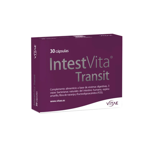 Intestvita Transit Complemento Alimenticio (30 Cápsulas) 
