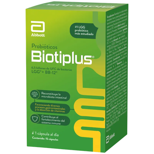Biotiplus Probioticos (15 Cápsulas)