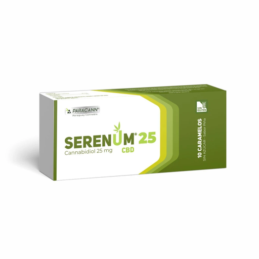 Serenum 25 mg (10 caramelos)